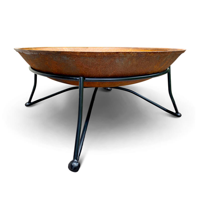 Art Deco Low 1100 Cast Iron Fire Pit