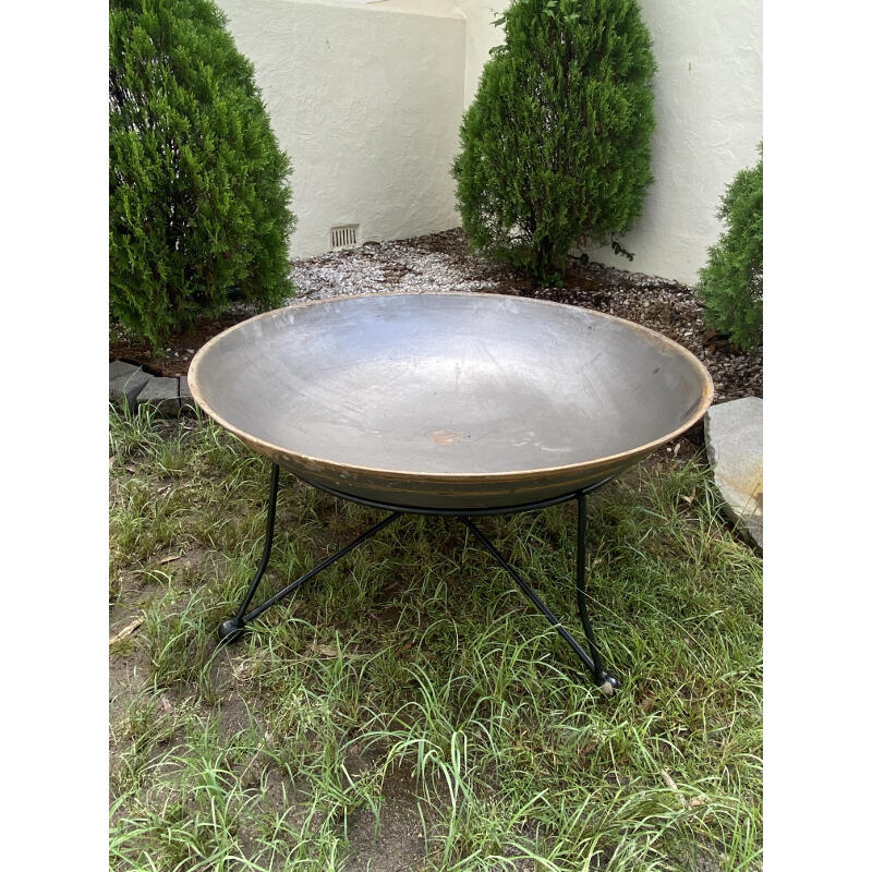 Art Deco Low 1100 Cast Iron Fire Pit