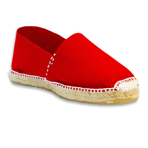 womens red espadrilles shoes