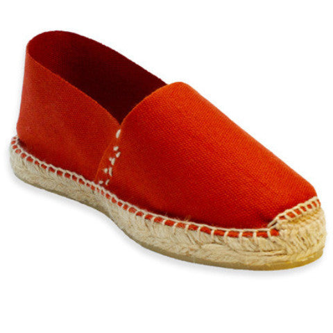 Womens casual shoes - Red Espadrilles 