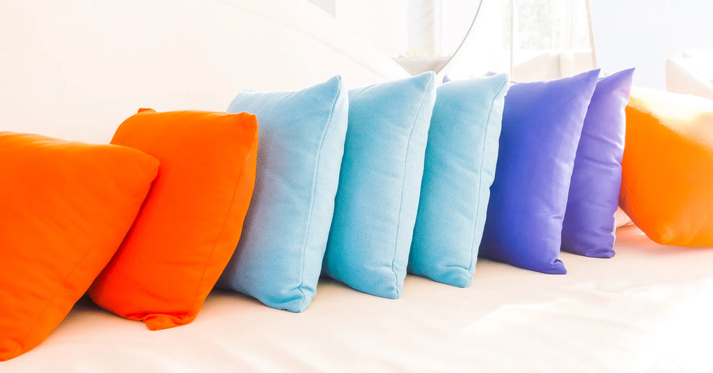 Harmonizing Pillows with The Sofa Color Scheme