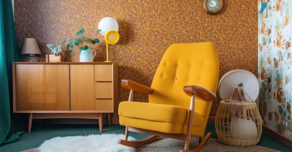 Mid Century Modern Rocking Chair