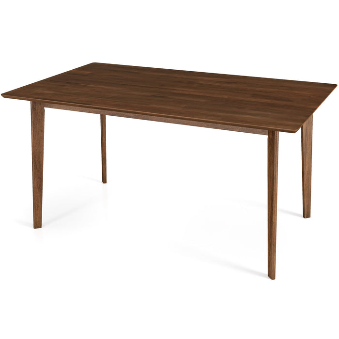 Fiona Dining Table (Walnut), Mid in Mod