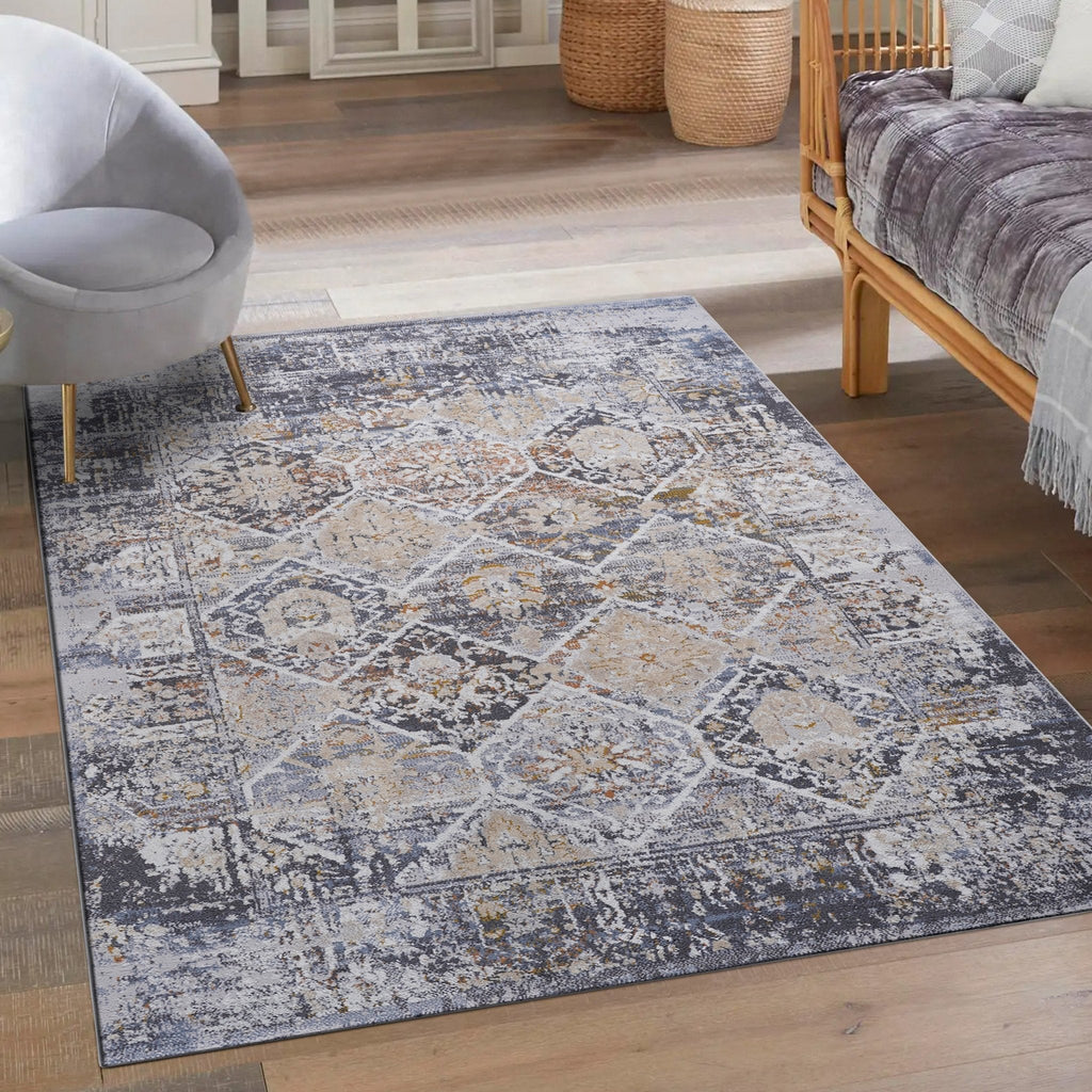 Payless Rugs Clearance Navy Flatweave Area Rug - 3 ft x 5 ft