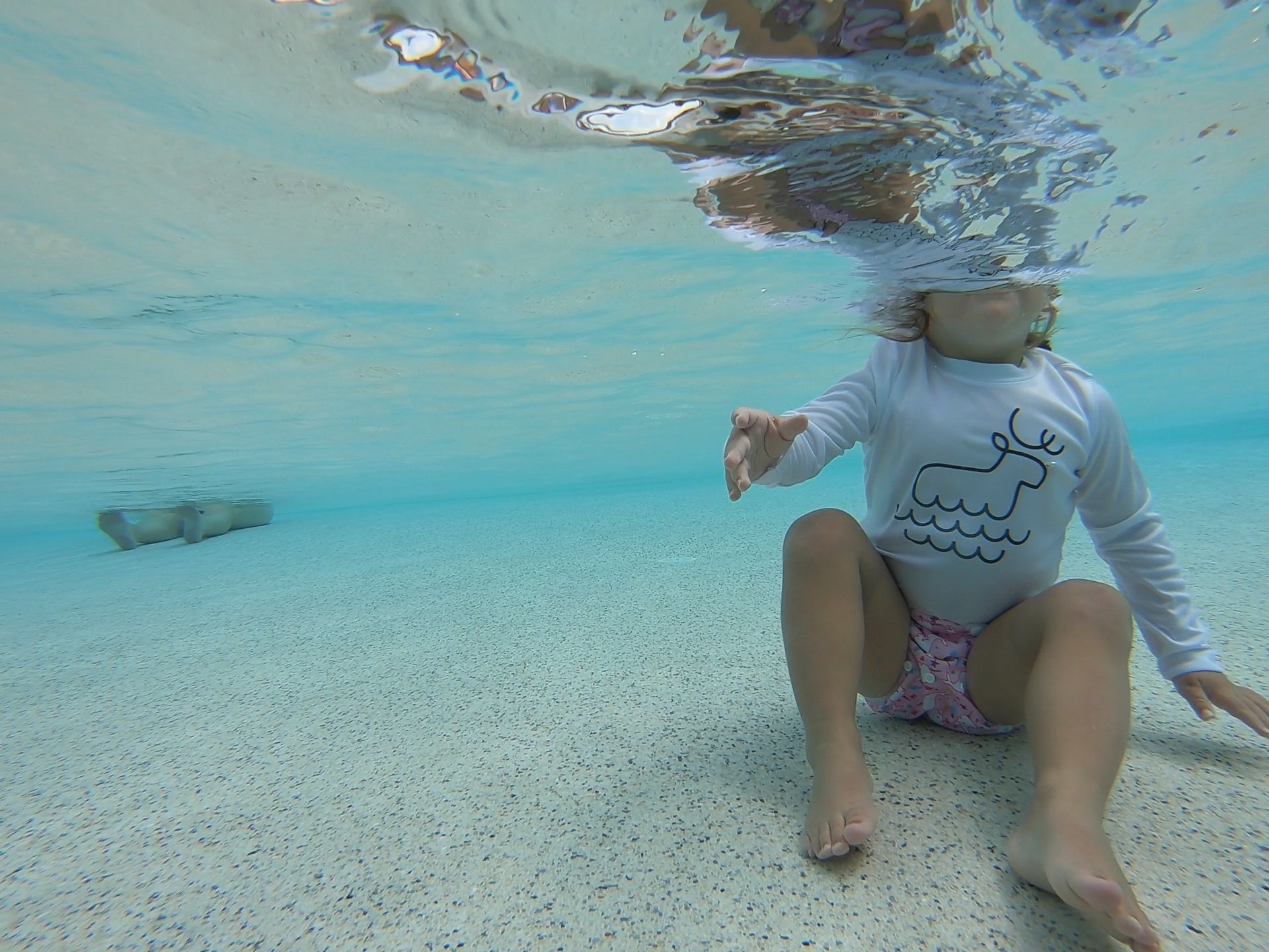 Girl Peeing Underwater