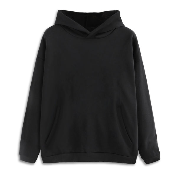 black pullover hoodie for juniors