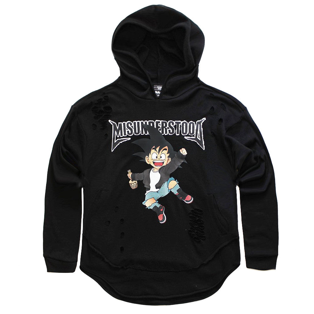 misunderstood goku hoodie