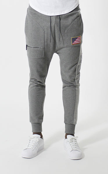 Entree LS Two Tone Gray Paneled French Terry USA Jogger – Entree Lifestyle