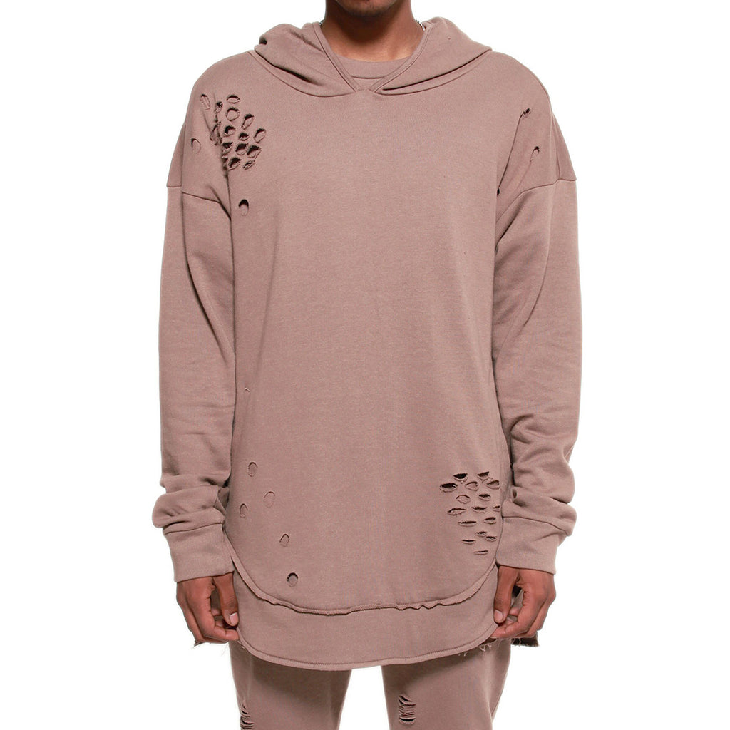 taupe hoodie men