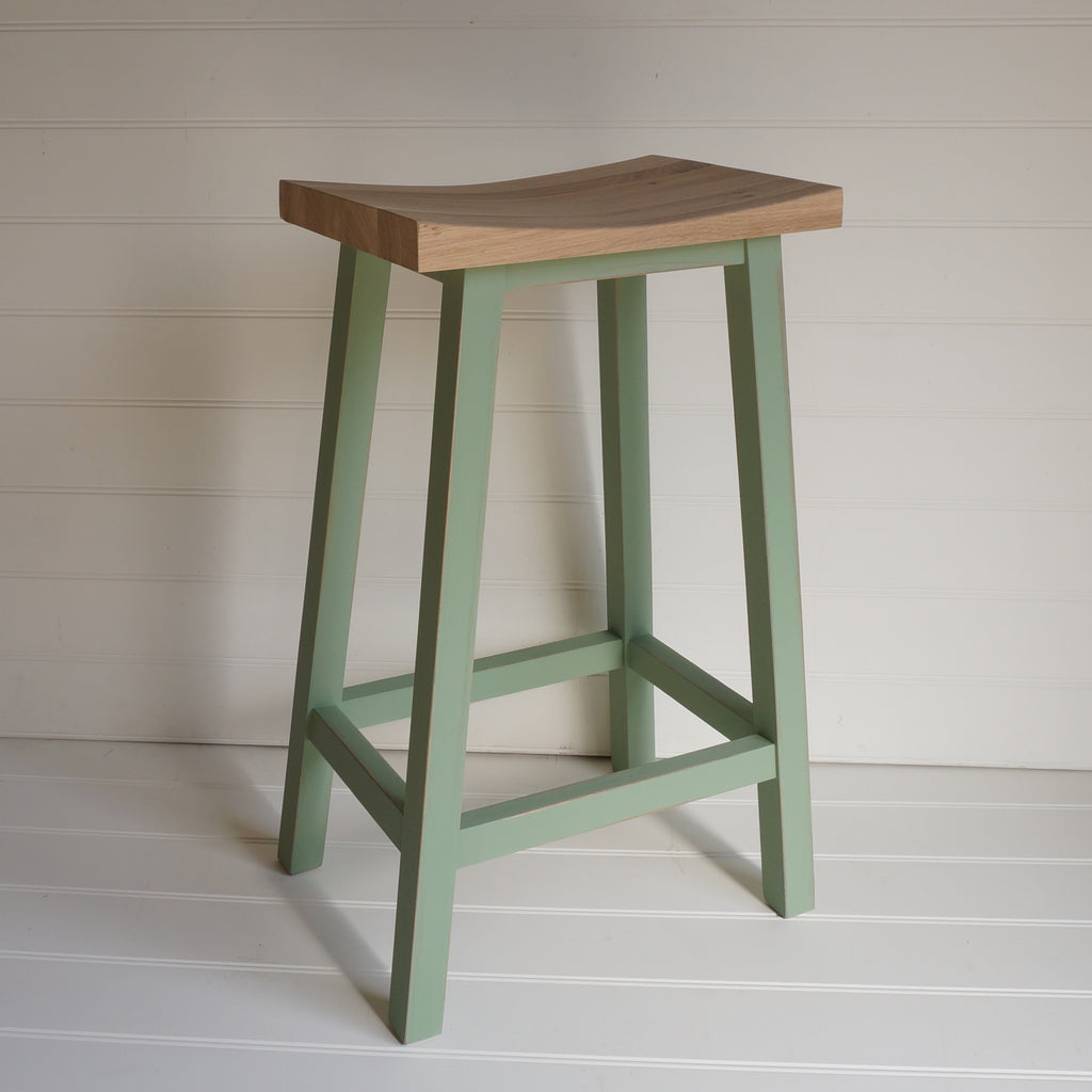 Painted Scandi Stools Bar Stools