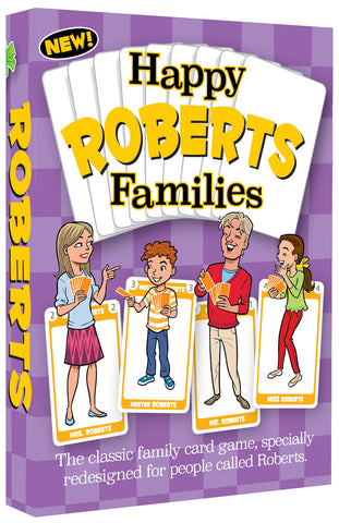 Happy Families Card Game Box