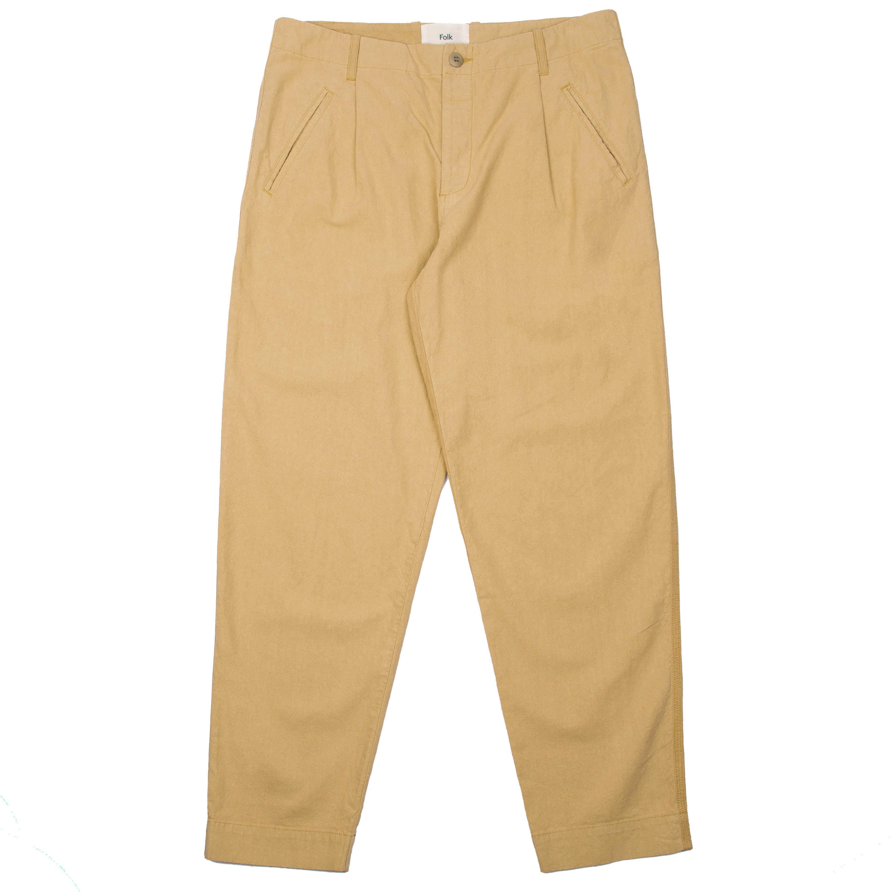 MHL MHL - Cropped Track Pant - Loop Back Jersey - Olive Leaf