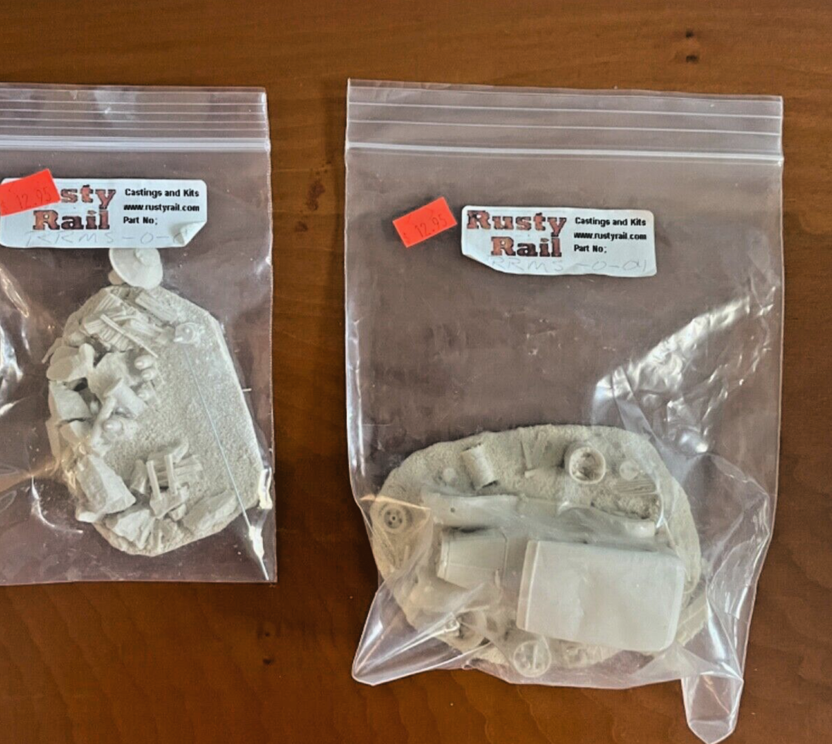 Rusty Rail Castings & Kits 2 set combo