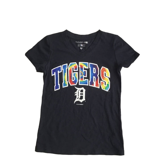 Detroit Tigers Touch Women's Power Play V-Neck T-Shirt - Gray