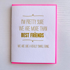 Best Friend Card - We are like a Really Small Gang – DeLuce Design