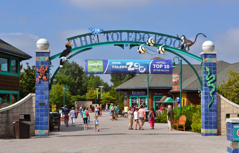 Front Entrance of the Toledo Zoo