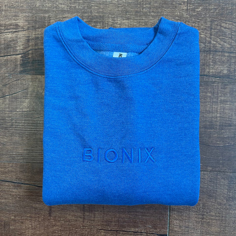 bionix embroidered crew sweatshirt