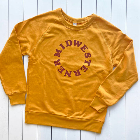 Midwesterner Circle Crew Sweatshirt 