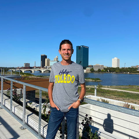 Holy Toledo t-shirt on maumee river