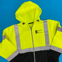 high visibility custom safety jacket