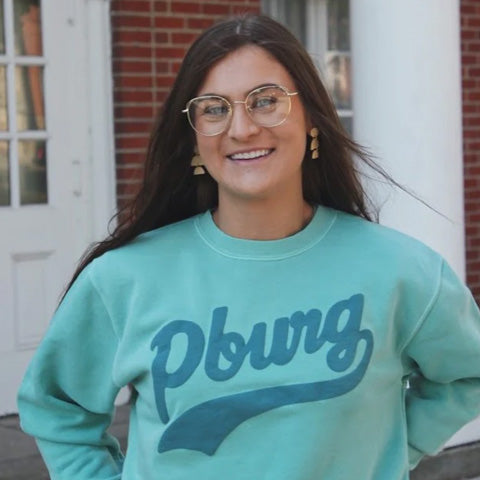 Pburd Script Sweatshirt