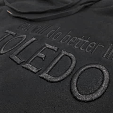puff embroidery on Jupmode hoodie