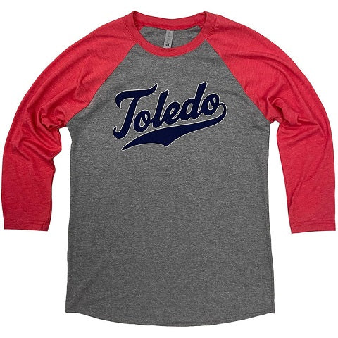 Toledo Script Raglan shirt