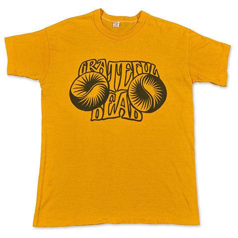 The Grateful Dead yellow vintage t-shirt