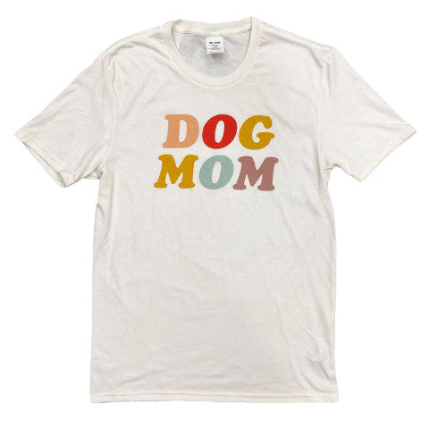 dog mom branded t-shirt