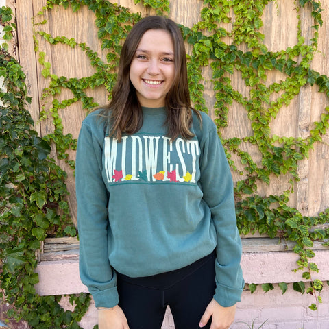 midwest fall crew sweatshirt