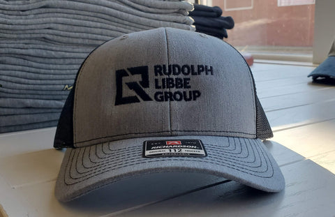 construction company logo hat