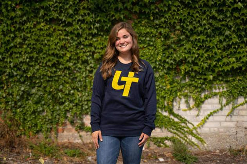 UT vintage logo crew sweatshirt