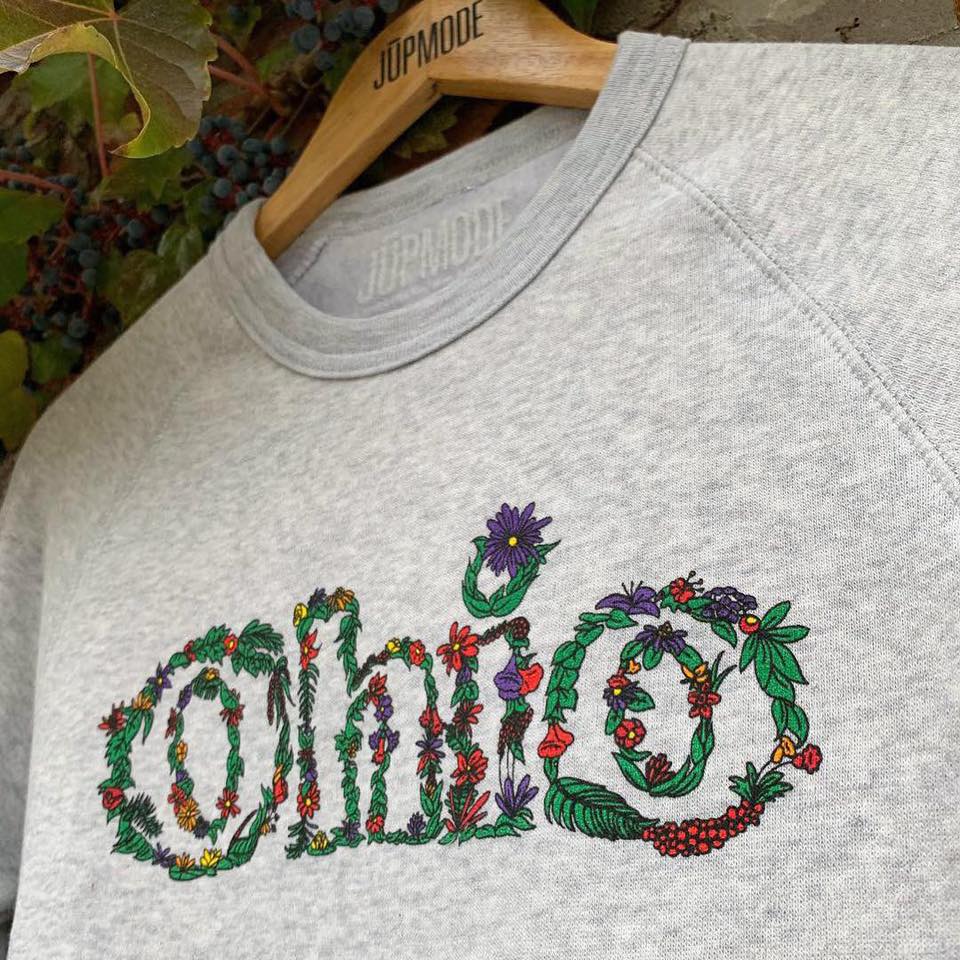 Floral Ohio Crew Sweatshirt (Discontinued)