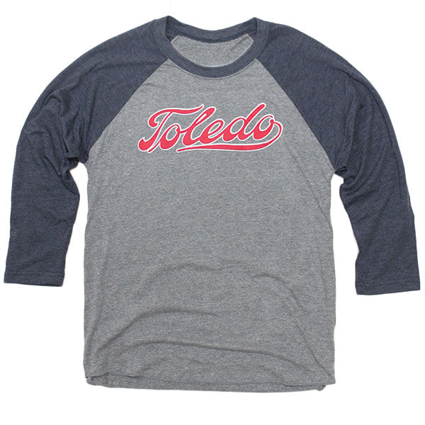 Toledo Script Baseball Raglan — Jupmode