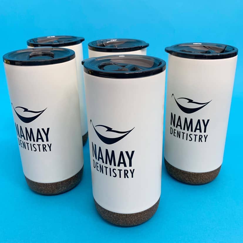 namay dentistry coffee tumbler