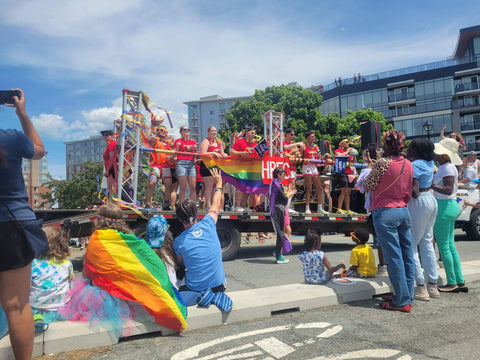 Halifax RFC out in full force to celebrate Halifax Pride on Saturday, July 16th 