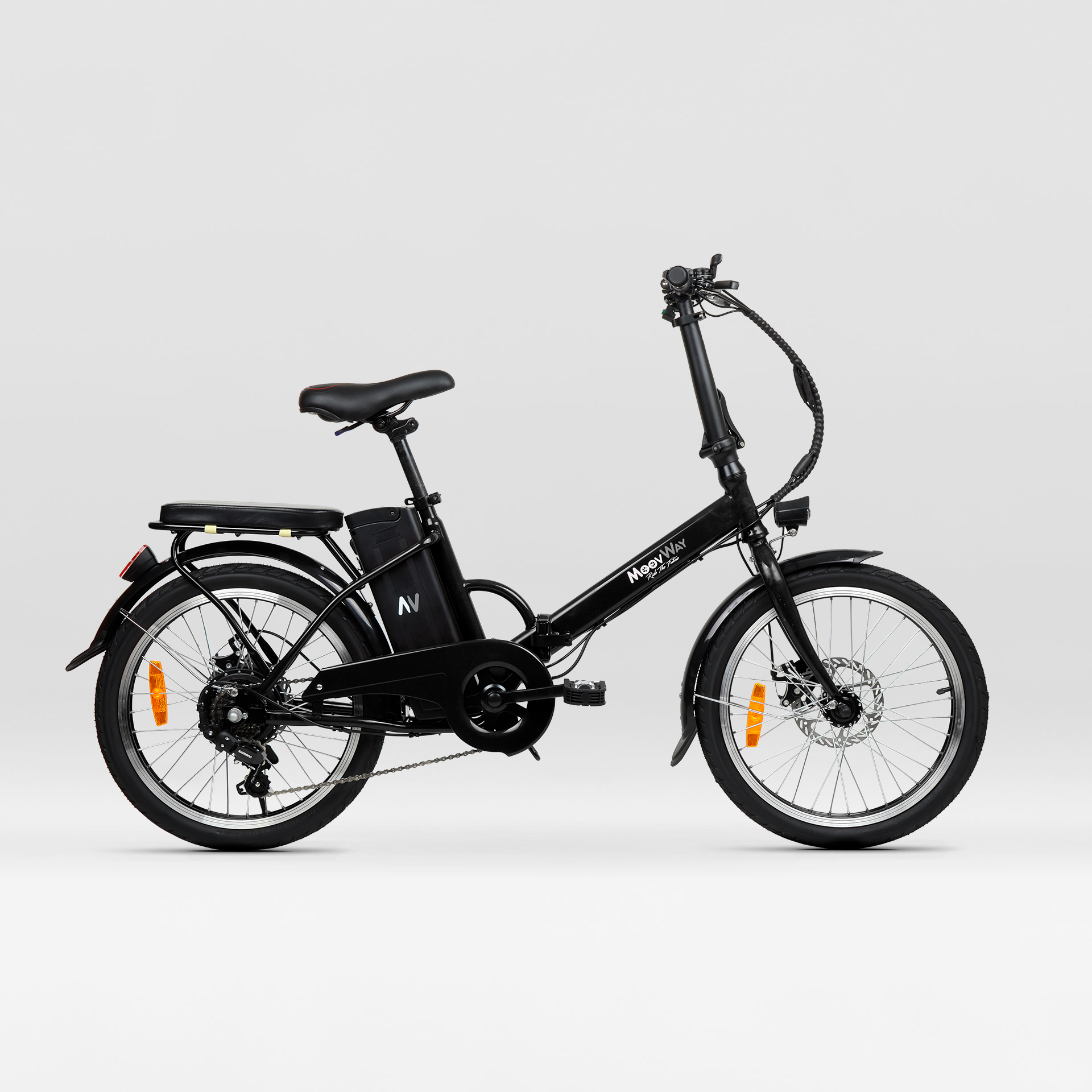 MoovWay - Vélo électrique pliable - Urban Noir