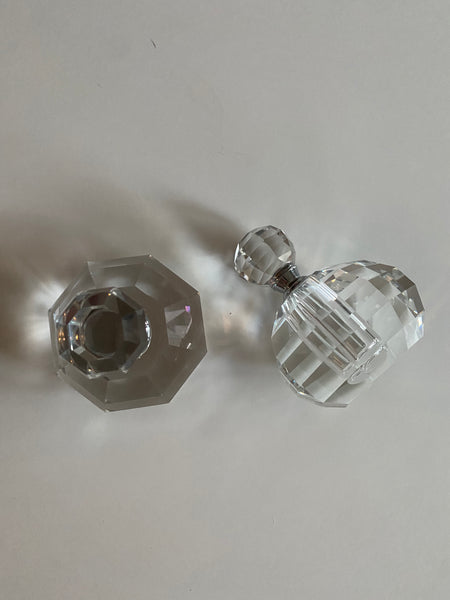 DETASH SALE | Glass Perfume Bottles | Faceted