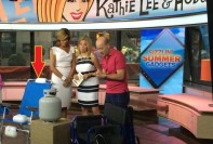 AquaVault with Kathy Lee and Hoda on the Today Show!