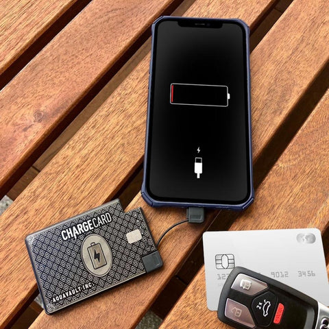 The ChargeCard is the best portable charger for iPhone and Android