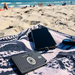 ChargeCard at the Beach