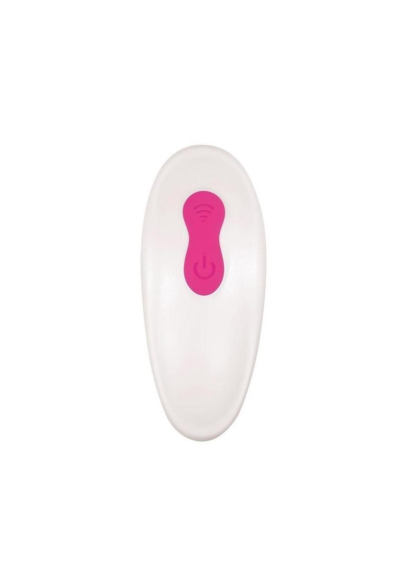 Adam And Eve Silicone Rechargeable Dual Entry Vibrator With Remote Con Playthings 8633