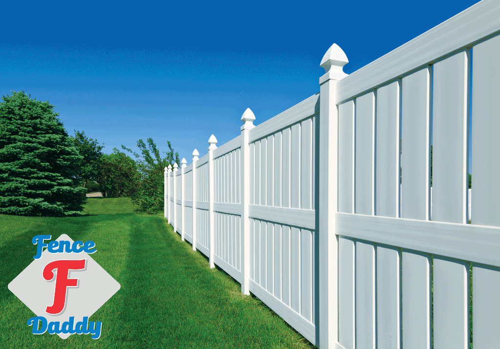 Fence Daddy White Vinyl Fence