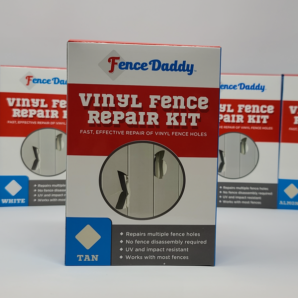 Vinyl Fence Repair Kit Tan by Fence Daddy