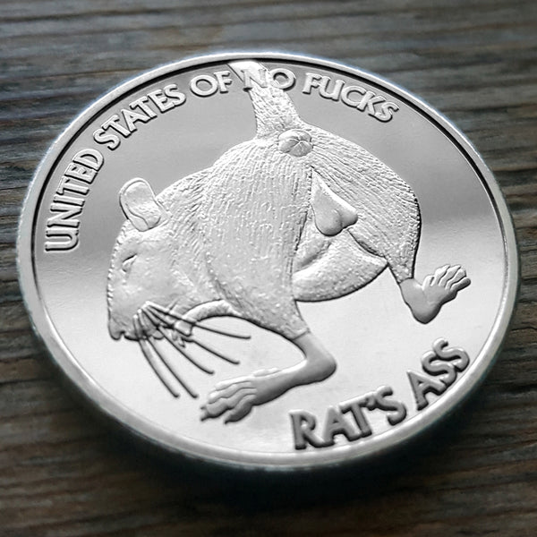 Rat S Ass Coin Literally Give A Rat S Ass Zfg Inc Zero Fucks Coin