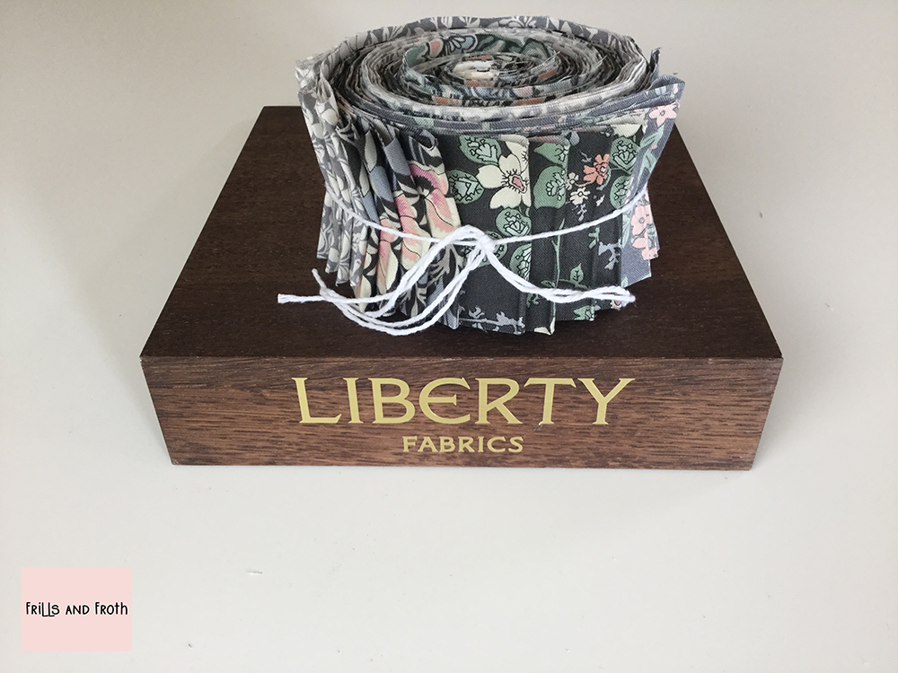 Liberty Fabric 'Hesketh House' Quilting Strip Bundle in Grey