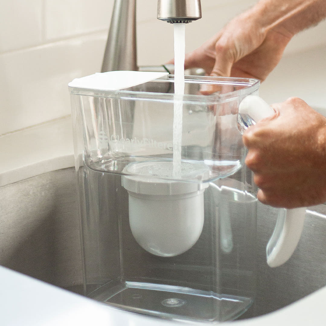 Water Filter Pitcher  Clearly Filtered Water Pitcher