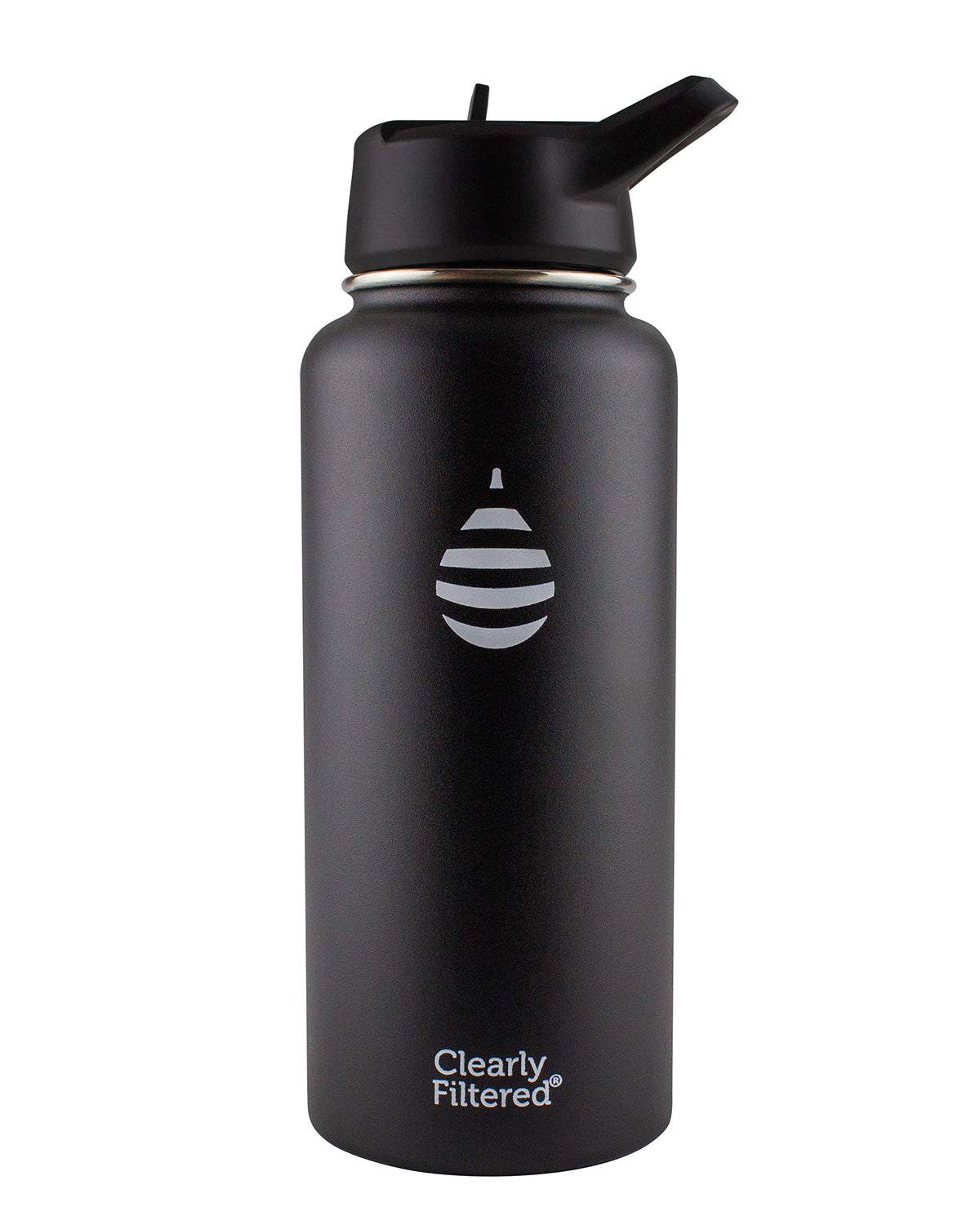 Clearly Filtered 32oz Insulated Thermal Stainless Steel Water