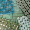 sheeted tile greens teals