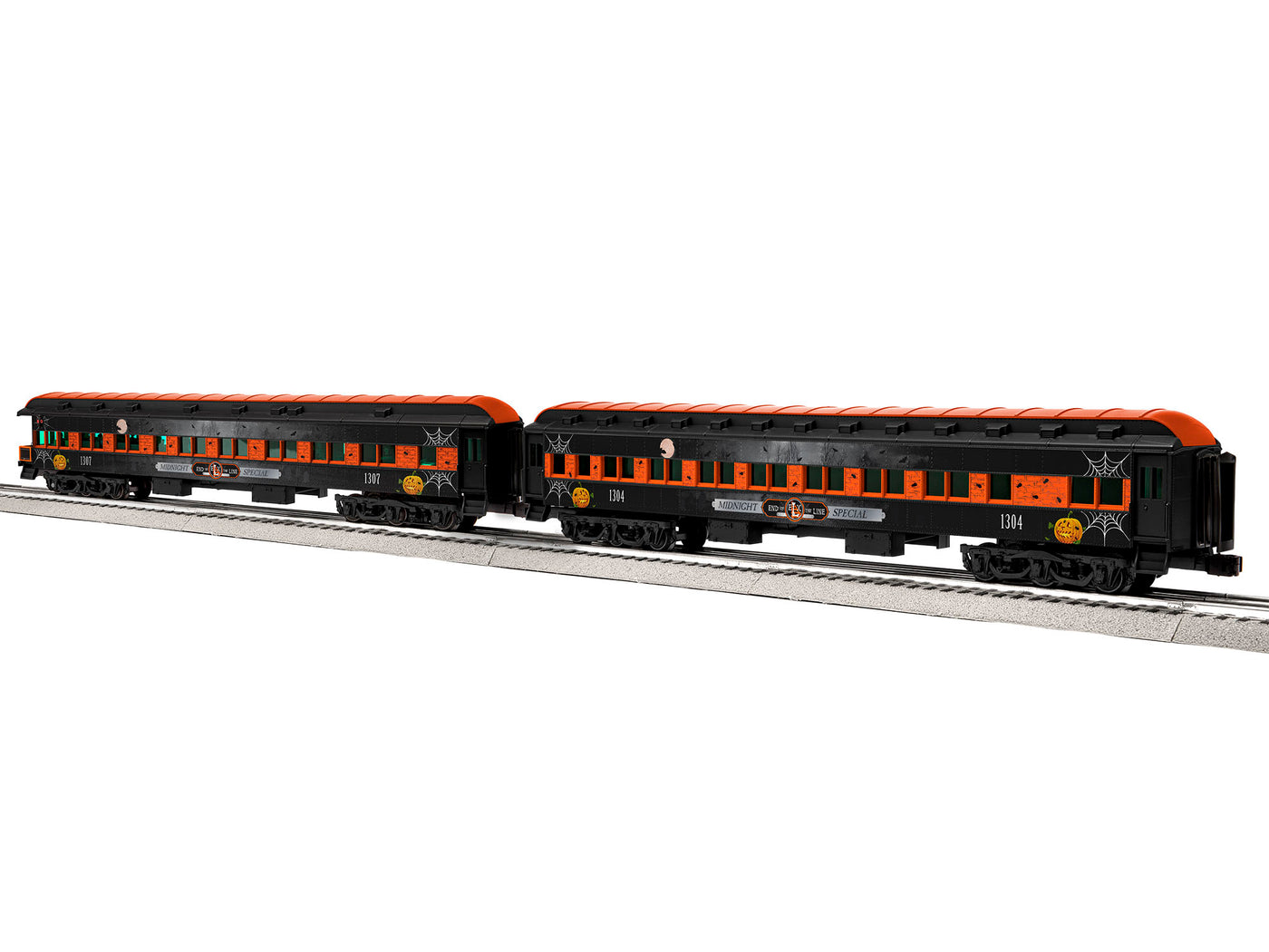 lionel halloween train cars